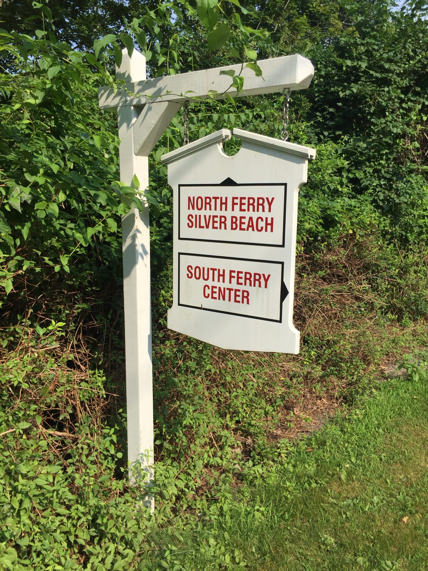 Every road leads to a ferry